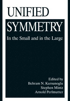 bokomslag Unified Symmetry: v. 1 Proceedings of an International Symposium Held in Coral Gables, Florida, January 27-30, 1994