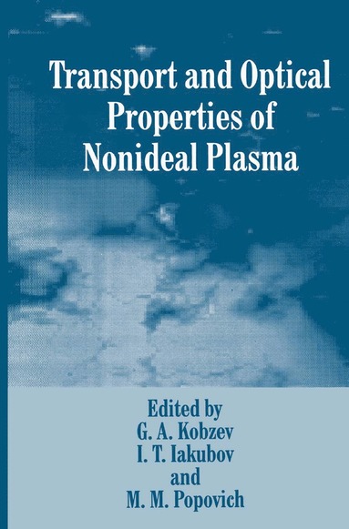 bokomslag Transport and Optical Properties of Nonideal Plasma