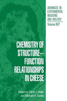 bokomslag Chemistry of Structure-Function Relationships in Cheese