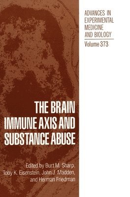 bokomslag Brain Immune Axis and Substance Abuse