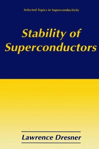 bokomslag Stability of Superconductors