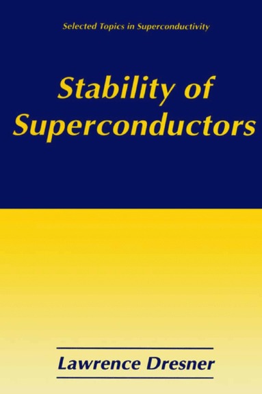 bokomslag Stability of Superconductors