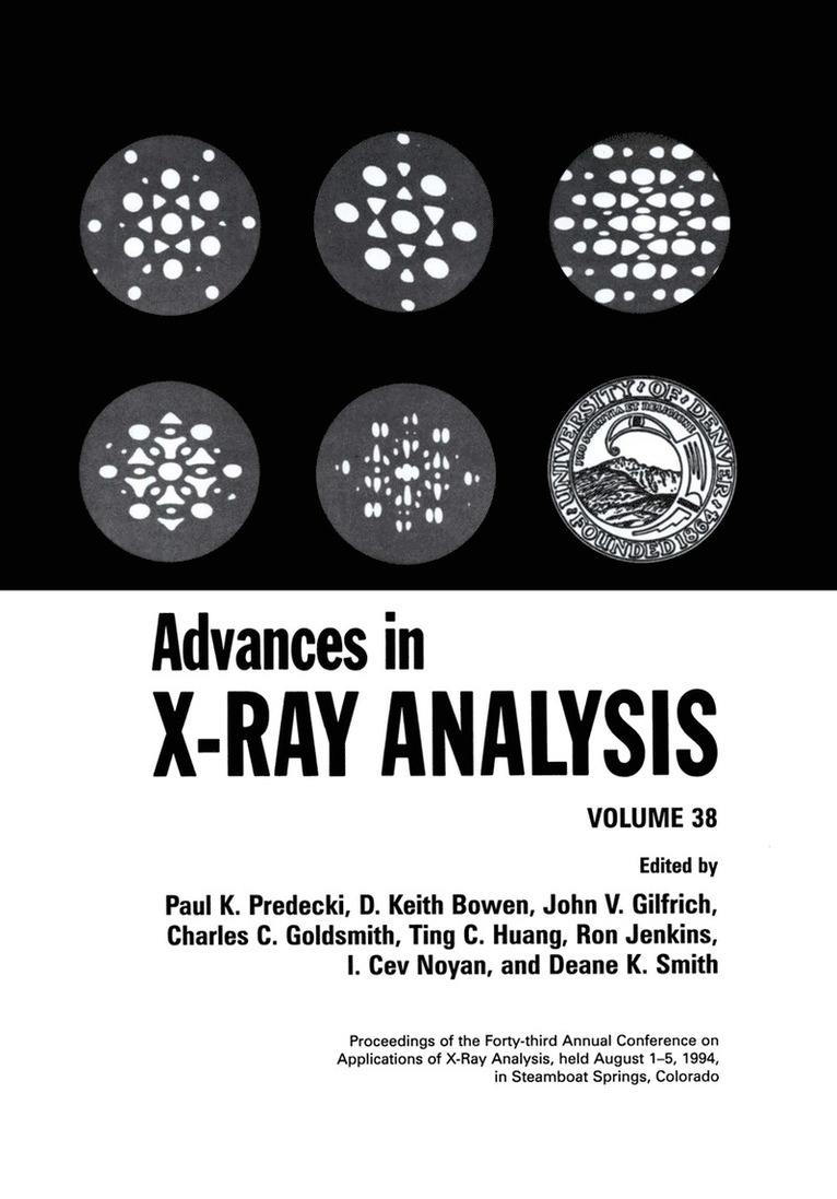 Advances in X-Ray Analysis 1