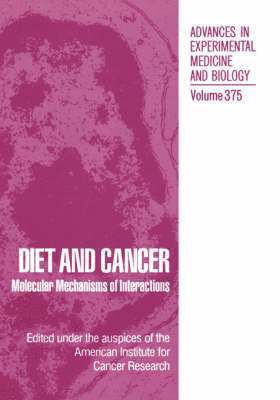 Maryce M. Jacobs - Diet and Cancer, Inbunden
