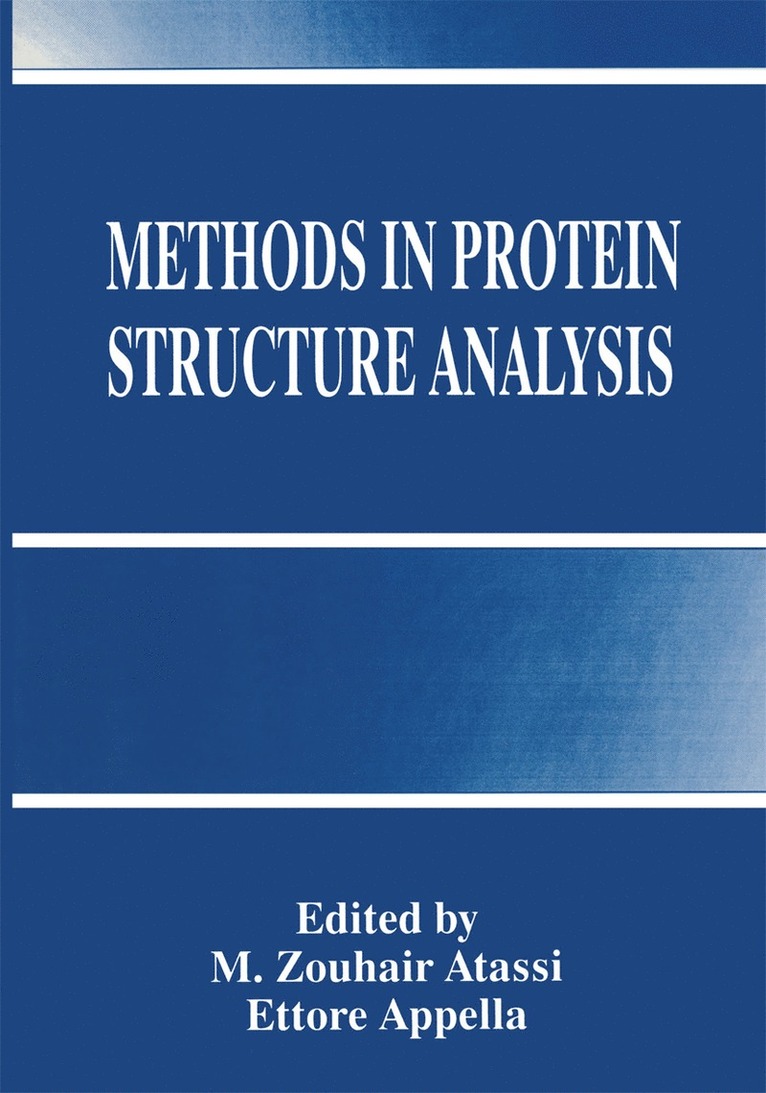 Methods in Protein Structure Analysis 1