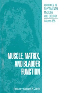 bokomslag Muscle, Matrix, and Bladder Function