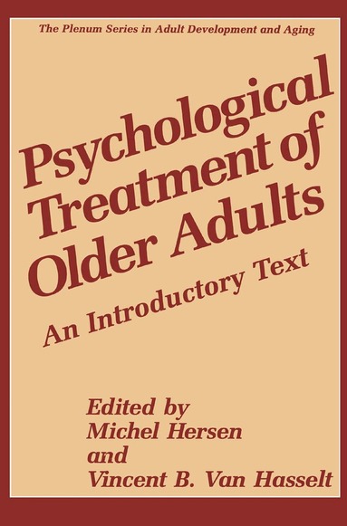 Michel Hersen, Vincent B. Van Hasselt - Psychological Treatment of Older Adults, Inbunden