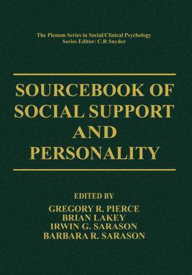 Sourcebook of Social Support and Personality 1
