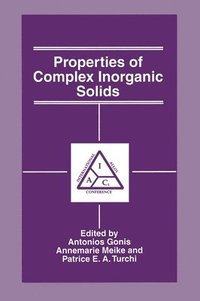 bokomslag Properties of Complex Inorganic Solids