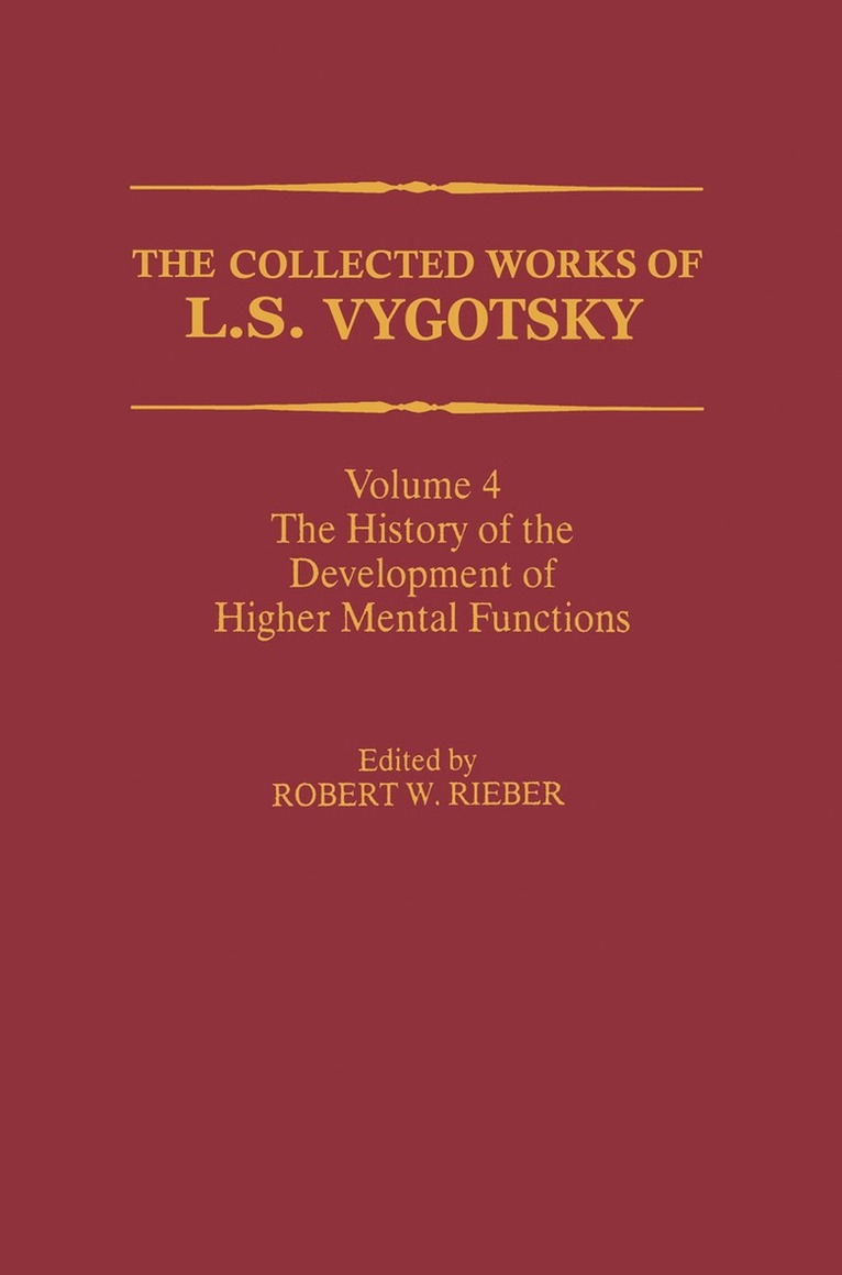 Collected Works of L. S. Vygotsky