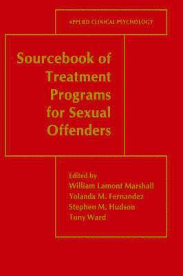 bokomslag Sourcebook of Treatment Programs for Sexual Offenders