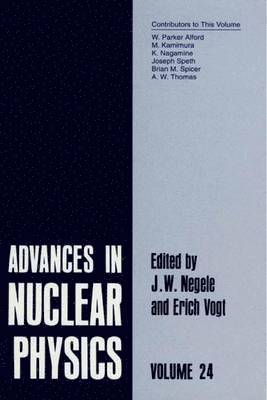 J.W. Negele, Erich W. Vogt, J. W. Negele, Erich Vogt - Advances in Nuclear Physics, Inbunden