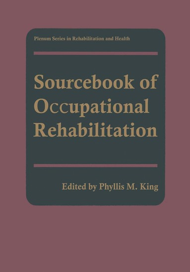bokomslag Sourcebook of Occupational Rehabilitation