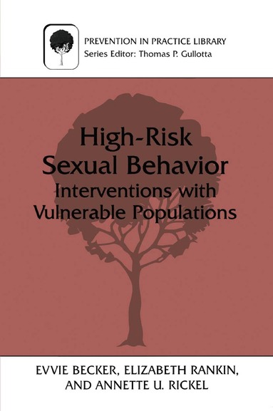 Evvie Becker, Elizabeth Rankin, Annette U. Rickel - High-Risk Sexual Behavior, Häftad