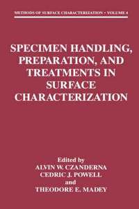 bokomslag Specimen Handling, Preparation, and Treatments in Surface Characterization