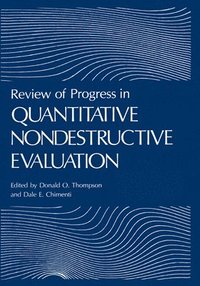 bokomslag Review of Progress in Quantitative Nondestructive Evaluation