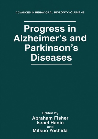 bokomslag Progress in Alzheimer's and Parkinson's Diseases