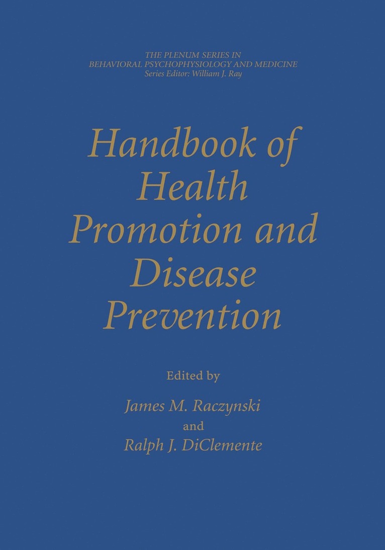 Handbook of Health Promotion and Disease Prevention