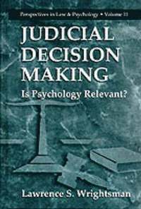 bokomslag Judicial Decision Making