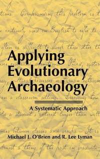 bokomslag Applying Evolutionary Archaeology