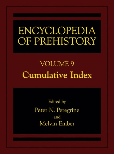 bokomslag Encyclopedia of Prehistory