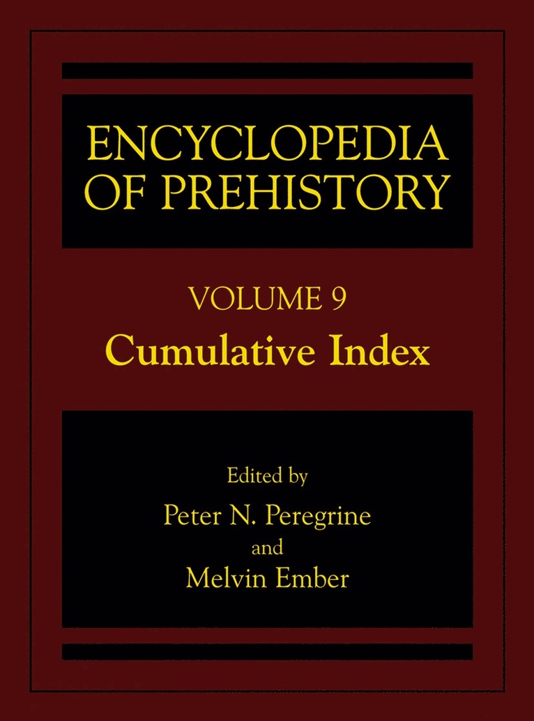 Encyclopedia of Prehistory