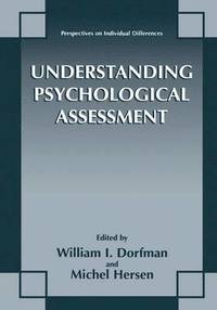 bokomslag Understanding Psychological Assessment