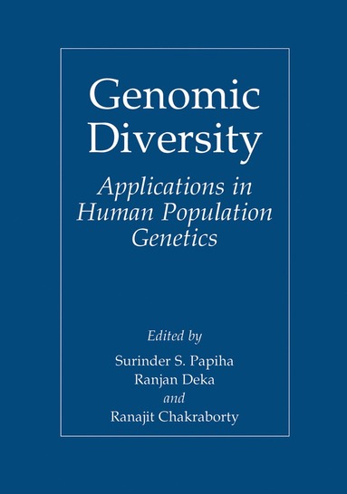 bokomslag Genomic Diversity