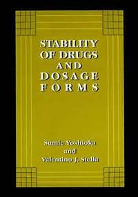 bokomslag Stability of Drugs and Dosage Forms