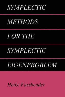 Symplectic Methods for the Symplectic Eigenproblem 1