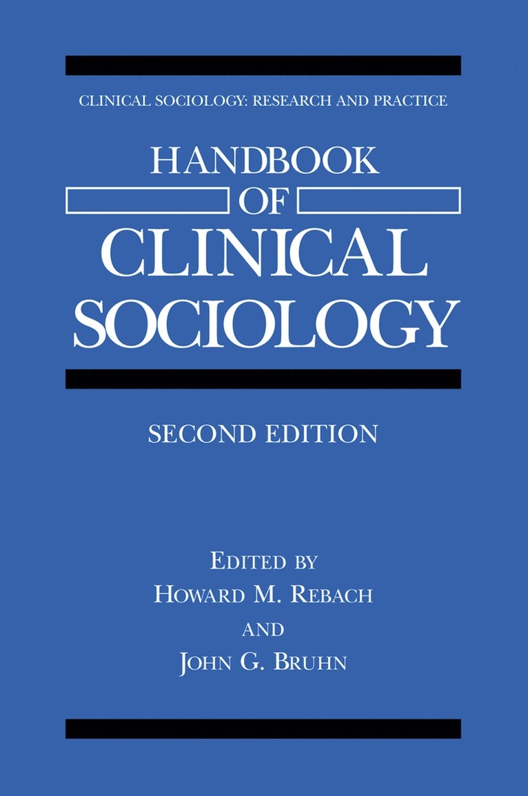 Handbook of Clinical Sociology
