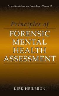 bokomslag Principles of Forensic Mental Health Assessment
