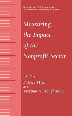 bokomslag Measuring the Impact of the Nonprofit Sector