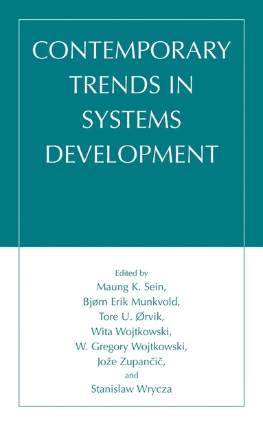 bokomslag Contemporary Trends in Systems Development