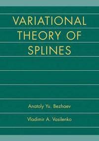 bokomslag Variational Theory of Splines