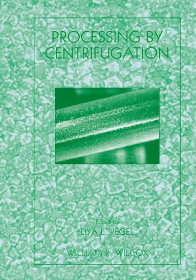 bokomslag Processing by Centrifugation