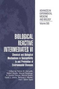 bokomslag Biological Reactive Intermediates Vi