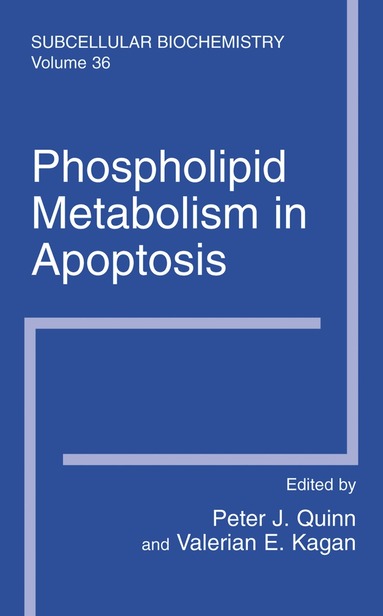 Peter J. Quinn, Valerian E. Kagan, Peter J. Quinn, Valerian E. Kagan - Phospholipid Metabolism in Apoptosis, Inbunden