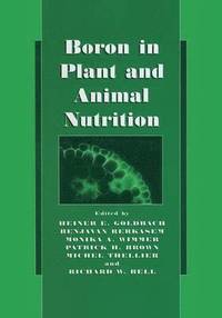 bokomslag Boron in Plant and Animal Nutrition