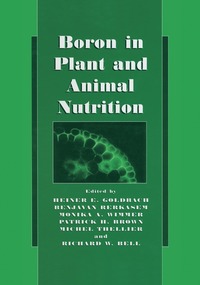 bokomslag Boron in Plant and Animal Nutrition