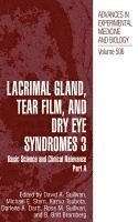 Lacrimal Gland, Tear Film, and Dry Eye Syndromes 3 1