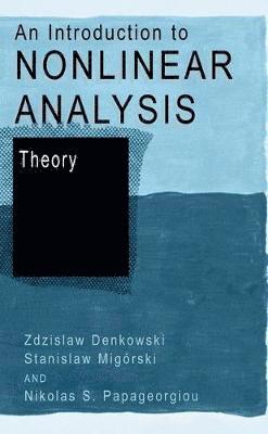 An Introduction to Nonlinear Analysis: Theory 1