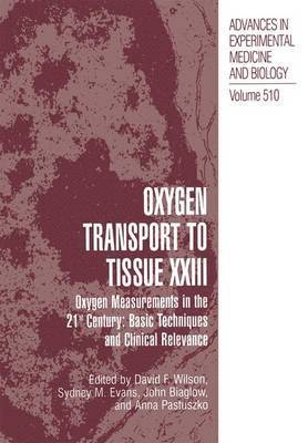 Oxygen Transport To Tissue XXIII 1