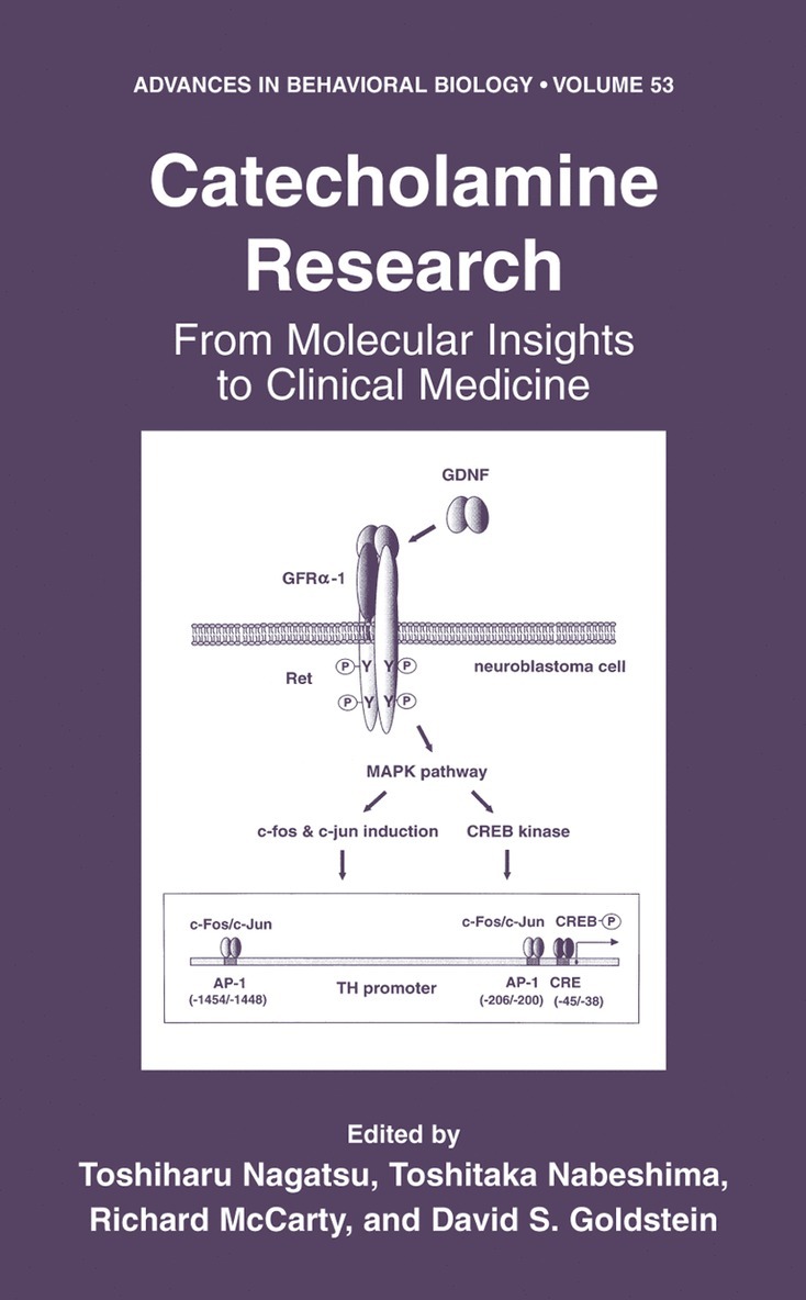 Toshiharu Nagatsu, Toshitaka Nabeshima, Toshiharu Nagatsu, Toshitaka Nabeshima, Richard McCarty, David S. Goldstein - Catecholamine Research, Inbunden