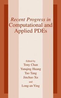 bokomslag Recent Progress in Computational and Applied PDES
