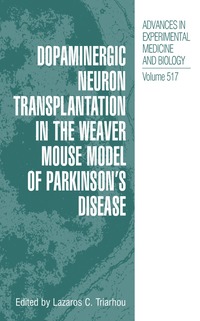 bokomslag Dopaminergic Neuron Transplantation in the Weaver Mouse Model of Parkinson's Disease