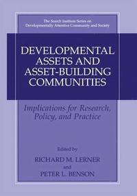 bokomslag Developmental Assets and Asset-Building Communities
