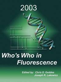 bokomslag Whos Who in Fluorescence 2003