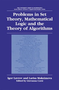 bokomslag Problems in Set Theory, Mathematical Logic and the Theory of Algorithms