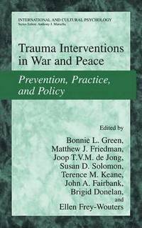 bokomslag Trauma Interventions in War and Peace